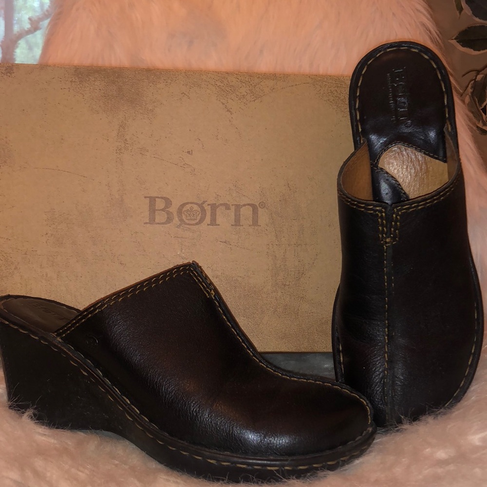 - Born Mules, Size 8